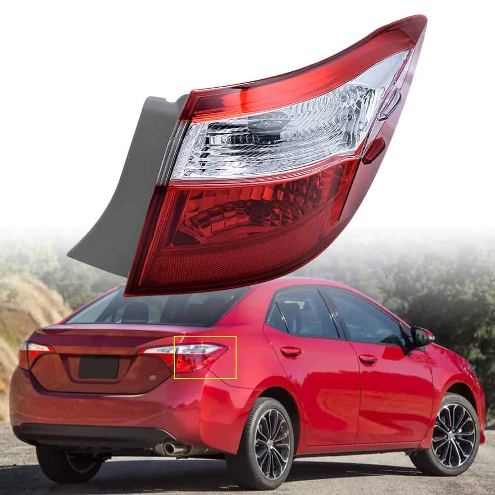 Ensamblaje de luz trasera de repuesto para Toyota Corolla - Imagen 9