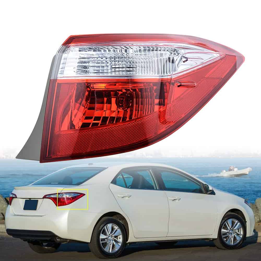 Ensamblaje de luz trasera de repuesto para Toyota Corolla - Imagen 3