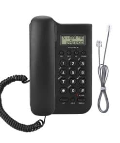 Teléfono Fijo Yoidesu KX-T076 con Identificador de