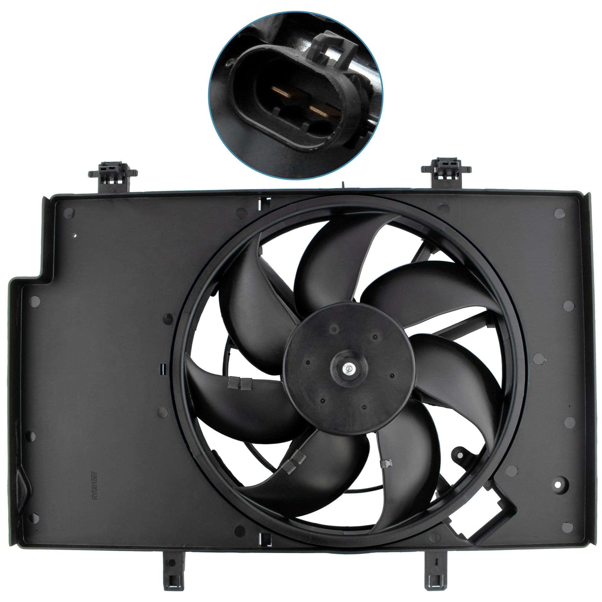 MYSMOT 621-503 Ventilador del Radiador del Motor para Ford