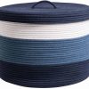 Canasta de almacenamiento extra grande de 20" -Azul Oscuro/T
