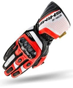 Guantes de Moto SHIMA STR-2 para Hombre - -Rojo Flúor
