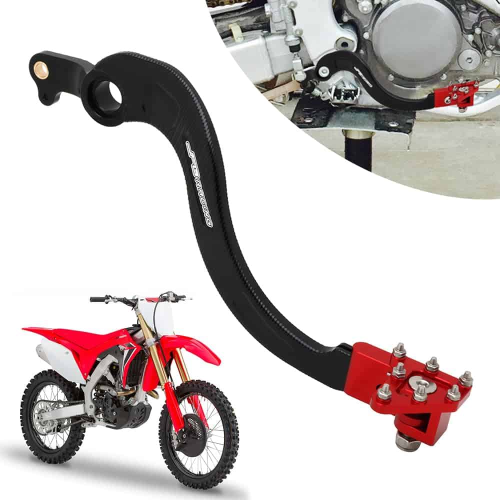 Palanca de freno trasero de motocicleta AnXin con punta