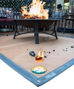 Tapetes para Fuego Fireside Outdoor para debajo de Fogatas