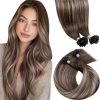 Extensiones de Cabello en U LaaVoo Cabello Humano Balayage