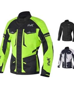 Chamarra de moto de aventura para hombres de HWK,