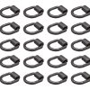 Mytee Products (20 Pack) 1/2" Anilla en D Forjada de Alta