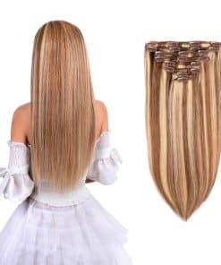 Extensiones de Cabello Remy Clip en Cabello Humano #12/613