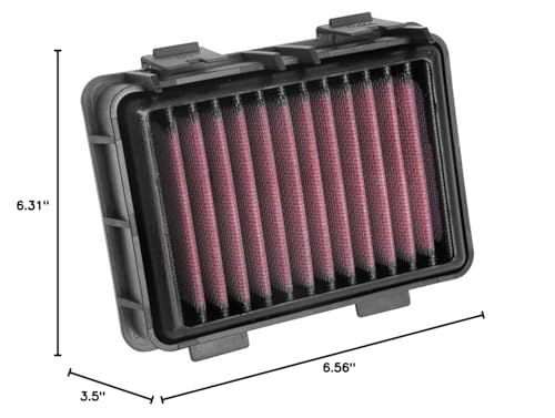 Filtro de aire del motor K&N: Alto -Multicolor - Imagen 8