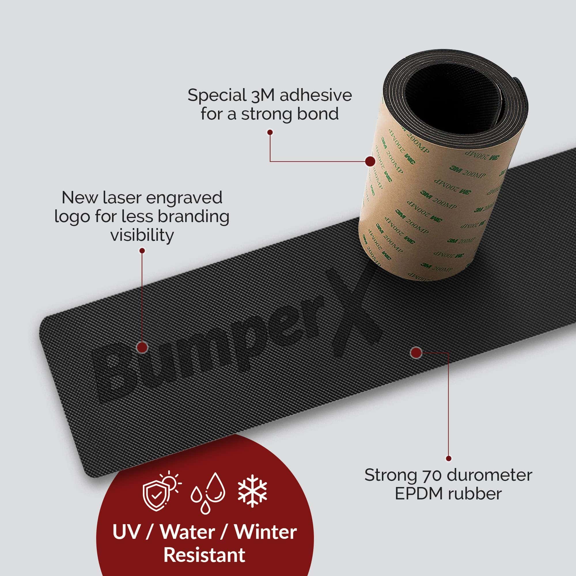 Protector de Paragolpes Trasero para Coche, Protector de - Imagen 5