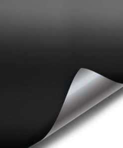 Vinilo de envoltura de automóviles negro mate fundido para