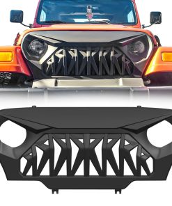 Parrilla Delantera de Tiburón Compatible con Jeep Wrangler