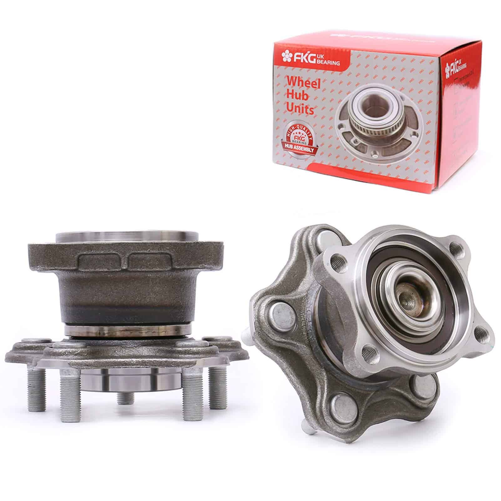 Conjunto de 2 rodamientos de cubo de rueda trasera FKG