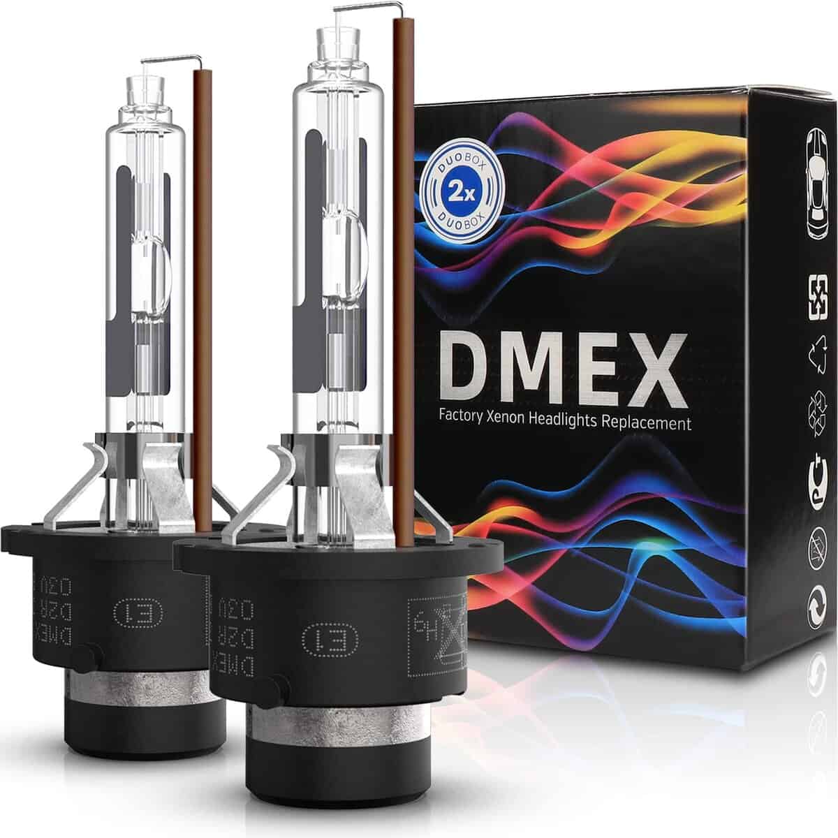 Bombillas de faros de xenón DMEX D2R 35W 4300K blanco