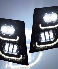 Par de lámparas de niebla LED de rendimiento completo de