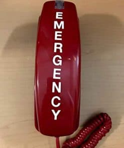 Teléfono de Pared/Escritorio de Emergencia Estilo Trim