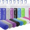 Toallas de enfriamiento Sukeen 8 Pack (40"x12"), Toallas de