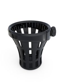 Portavasos grande Goldstrike (negro) con soporte de