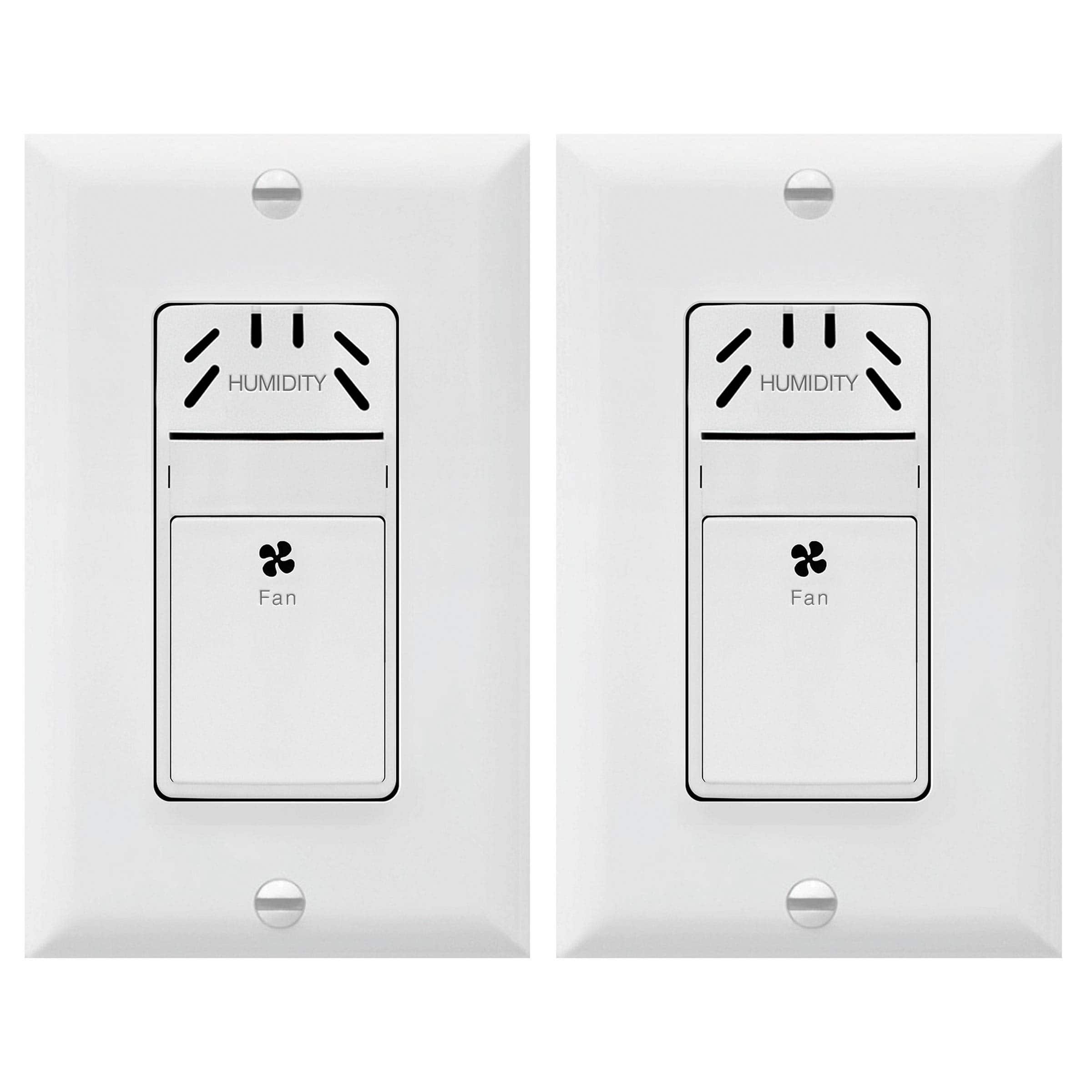 Interruptor de Control de Humedad y Ventilador TOPGREENER,