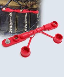 Cable de Batería de 2/0 1/0 8" Grupo 31 Multiposición (Rojo