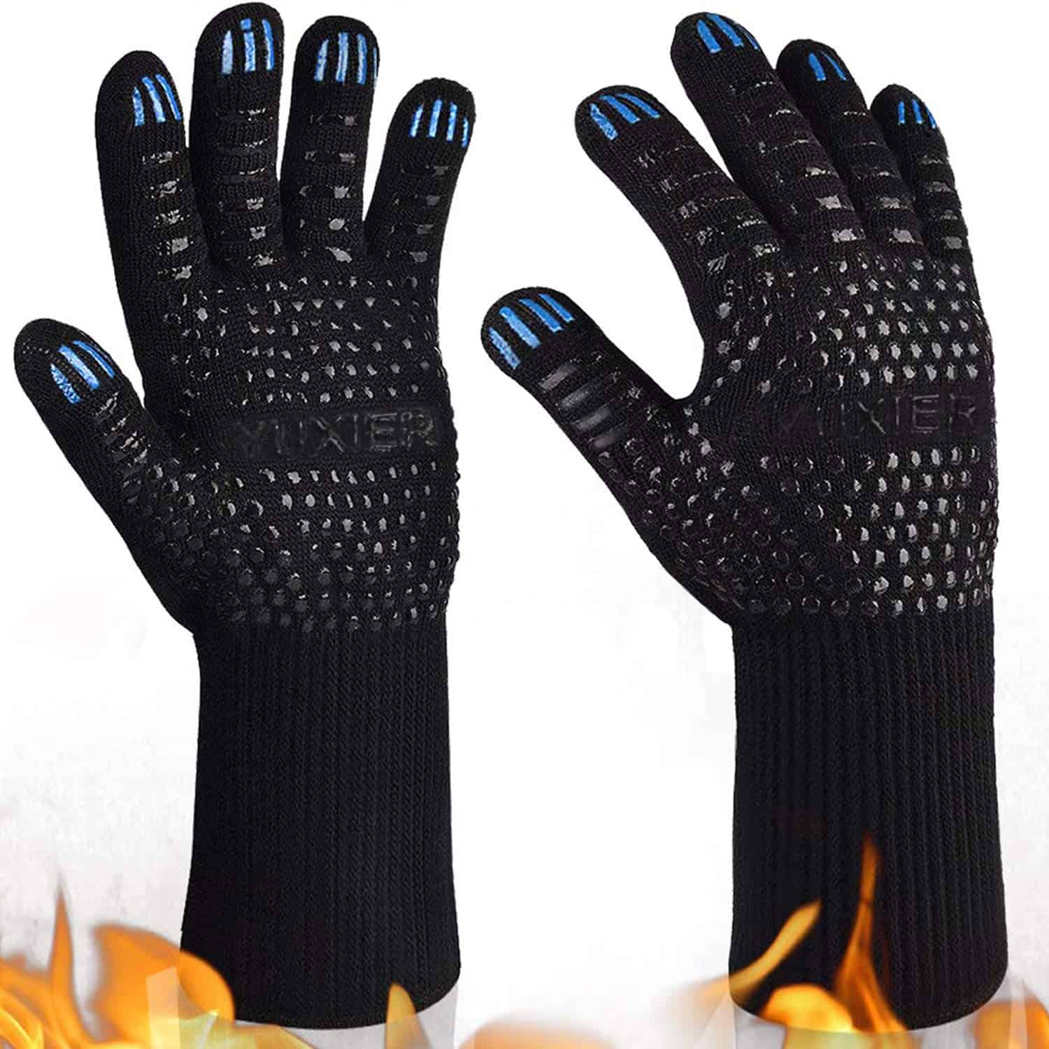 Guantes para horno YUXIER BBQ Grill 1472°F Guantes para