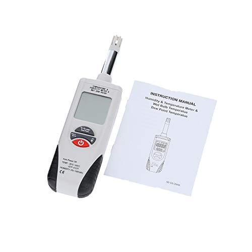 Psicrómetro Digital Lancoon, Mini Termo-Higrómetro Portátil - Imagen 7