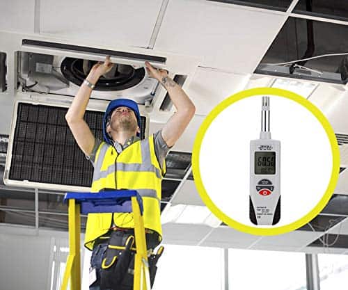 Psicrómetro Digital Lancoon, Mini Termo-Higrómetro Portátil - Imagen 6