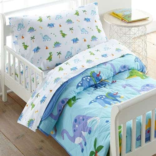 Juego de Cama de 4 Piezas para Niños en Bolsa - Edredón de