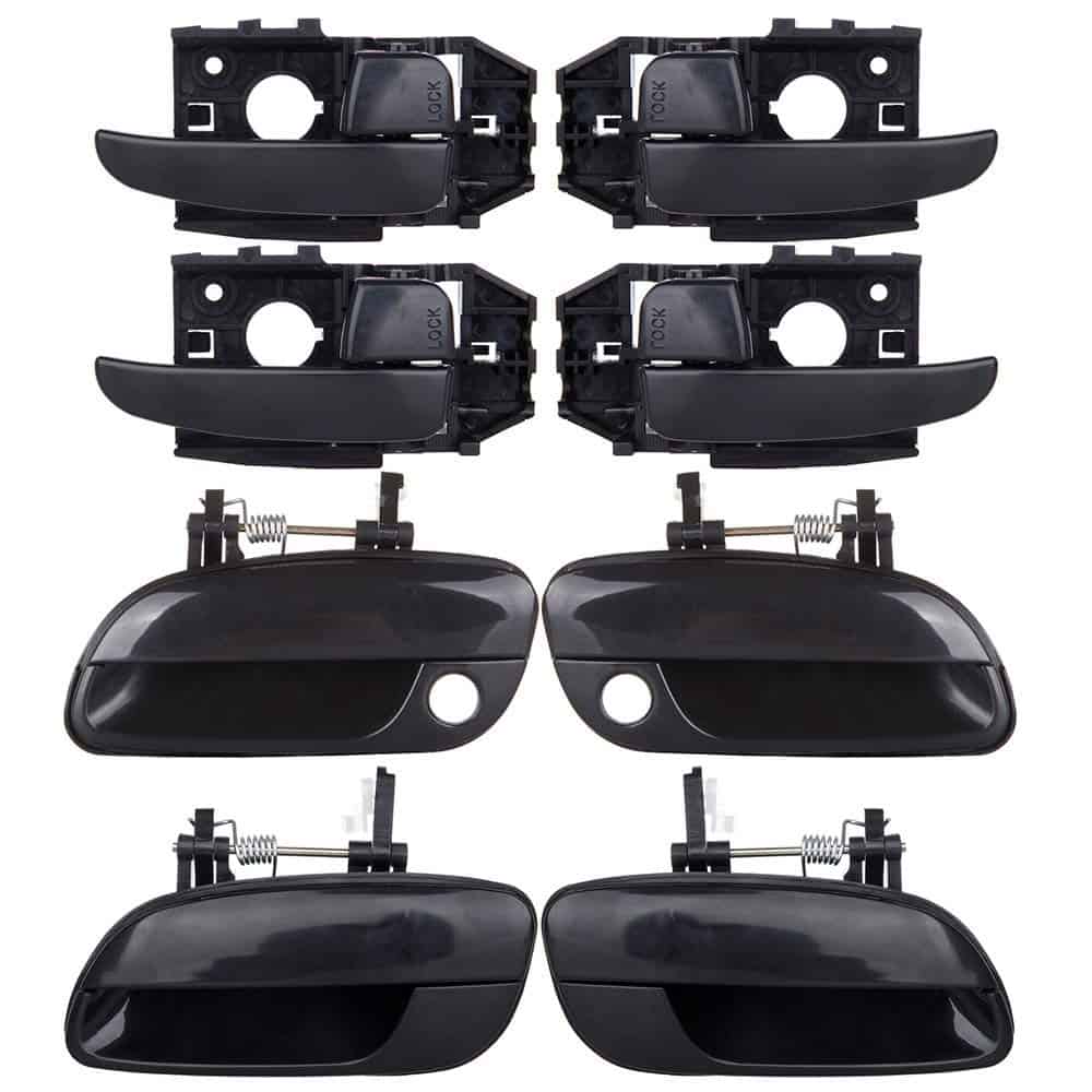 LUJUNTEC 8Pcs Manijas de Puerta Delantera Trasera de