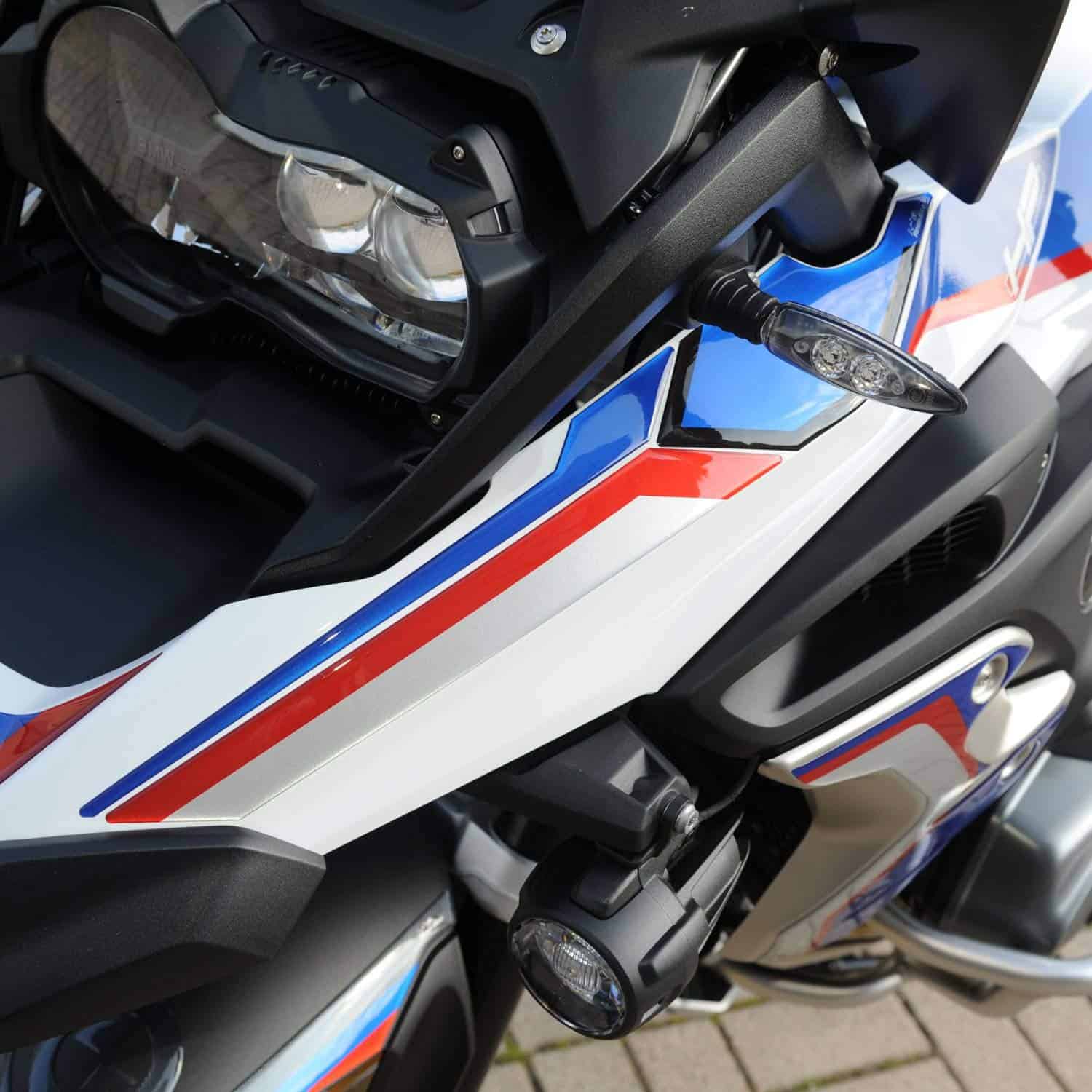 Calcomanías 3D de Moto Resin Bike Compatible con BMW R 1250