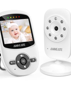 ANMEATE Video Baby Monitor con Cámara Digital, Monitor de