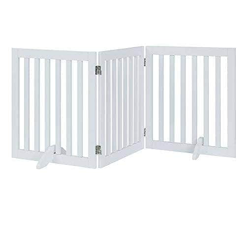 unipaws 24”H Barrera de Mascotas Independiente para Perros