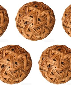 Pelota de Sepak Takraw de Rattan de Tejido Ancho