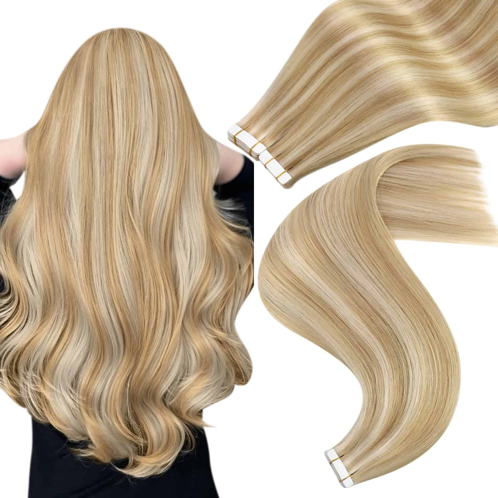 Extensiones de Cabello Humano Real Easyouth - Rubio Cálido