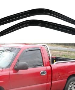 LQQDP 2pcs Viseras de Ventana para Puertas Delanteras
