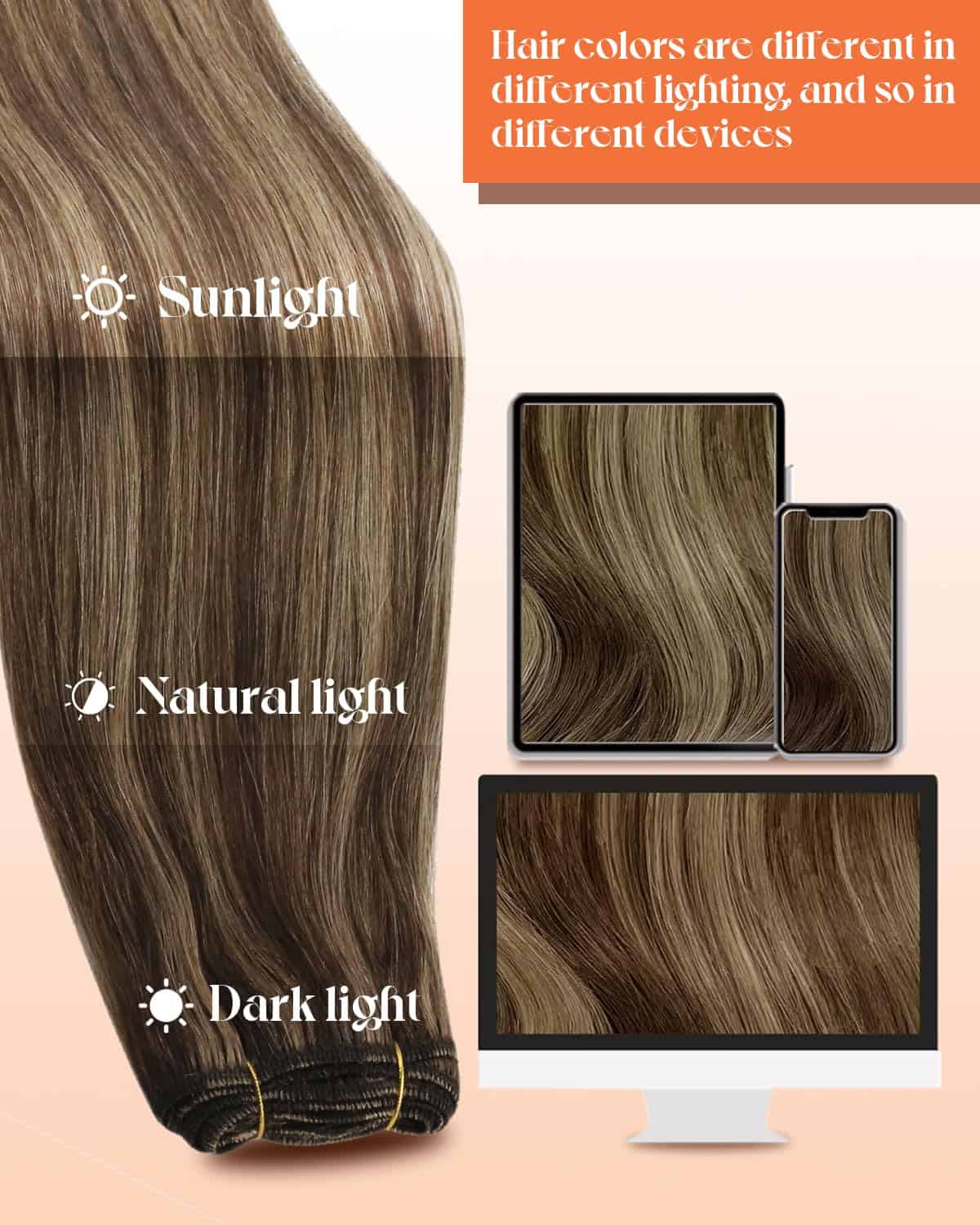 Extensiones de Cabello Tejido Sunny Hair de 18 pulgadas - Imagen 6