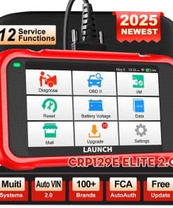 LAUNCH CRP129E V2.0 Elite OBD2 Scanner, 2025 All Level-Up