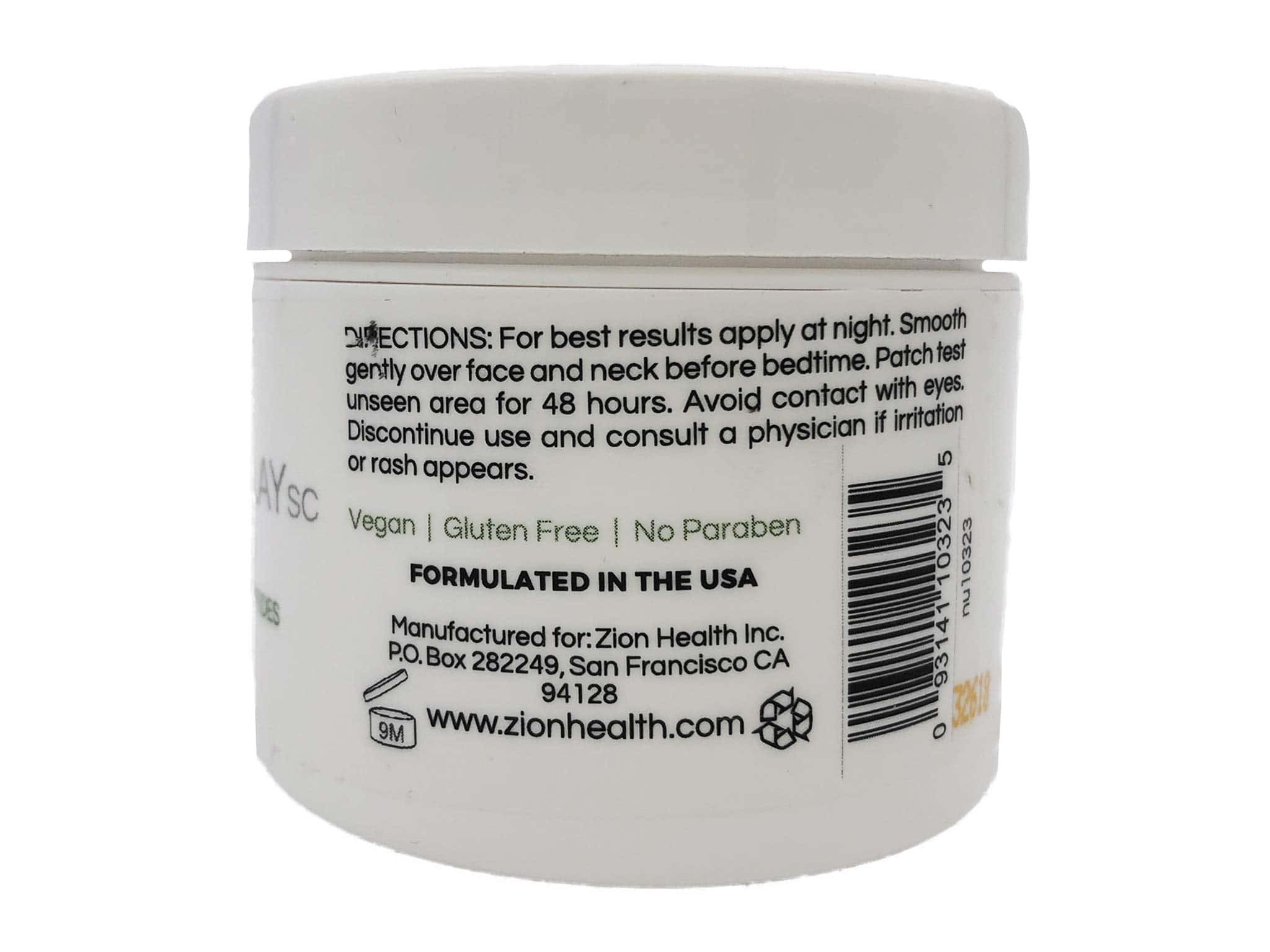 Crema Antiarrugas Ageless Clay - SC Zion Health 2 oz Crema - Imagen 4