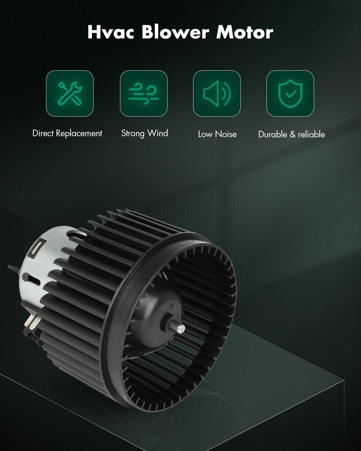 SCITOO HVAC Heater Blower Motor con Jaula -Como se muestra e - Imagen 6