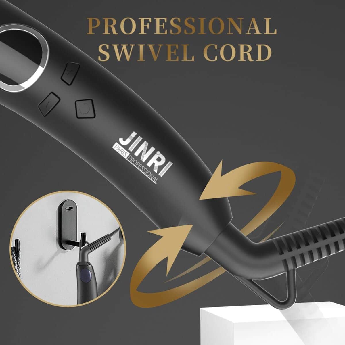 Cepillo para cabello JINRI, Volumen Explosivo, Plancha para - Imagen 8