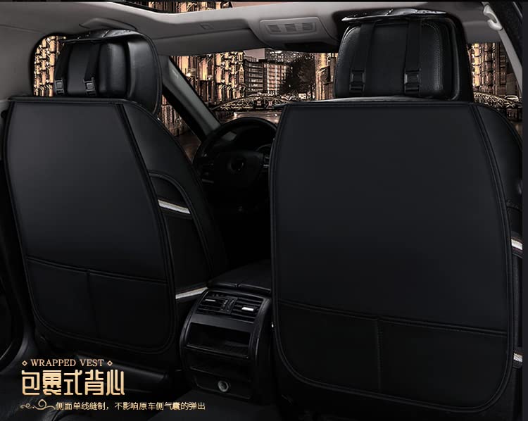 Fundas de Asiento de Automóvil de Cuero de Lujo PU, Juego - Imagen 7