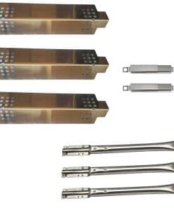 Juego de 3 Placas de Calor, Tubos Cruzados y Quemador de