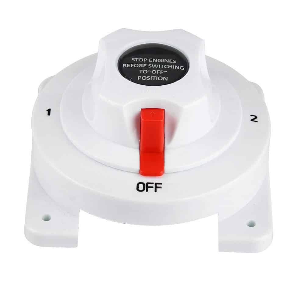 Interruptor de aislamiento de batería, 12-36V Interruptor