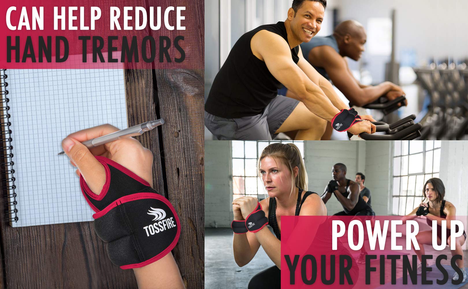 1 Par de Pesas de Muñeca de 2 libras con Diseño de Bloqueo - Imagen 6