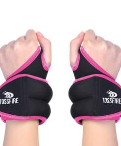 1 Par de Pesas de Muñeca de 2 libras con Diseño de Bloqueo