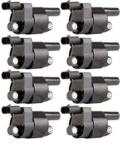 Paquete de 8 Bobinas de Encendido Redondas ROADFAR para