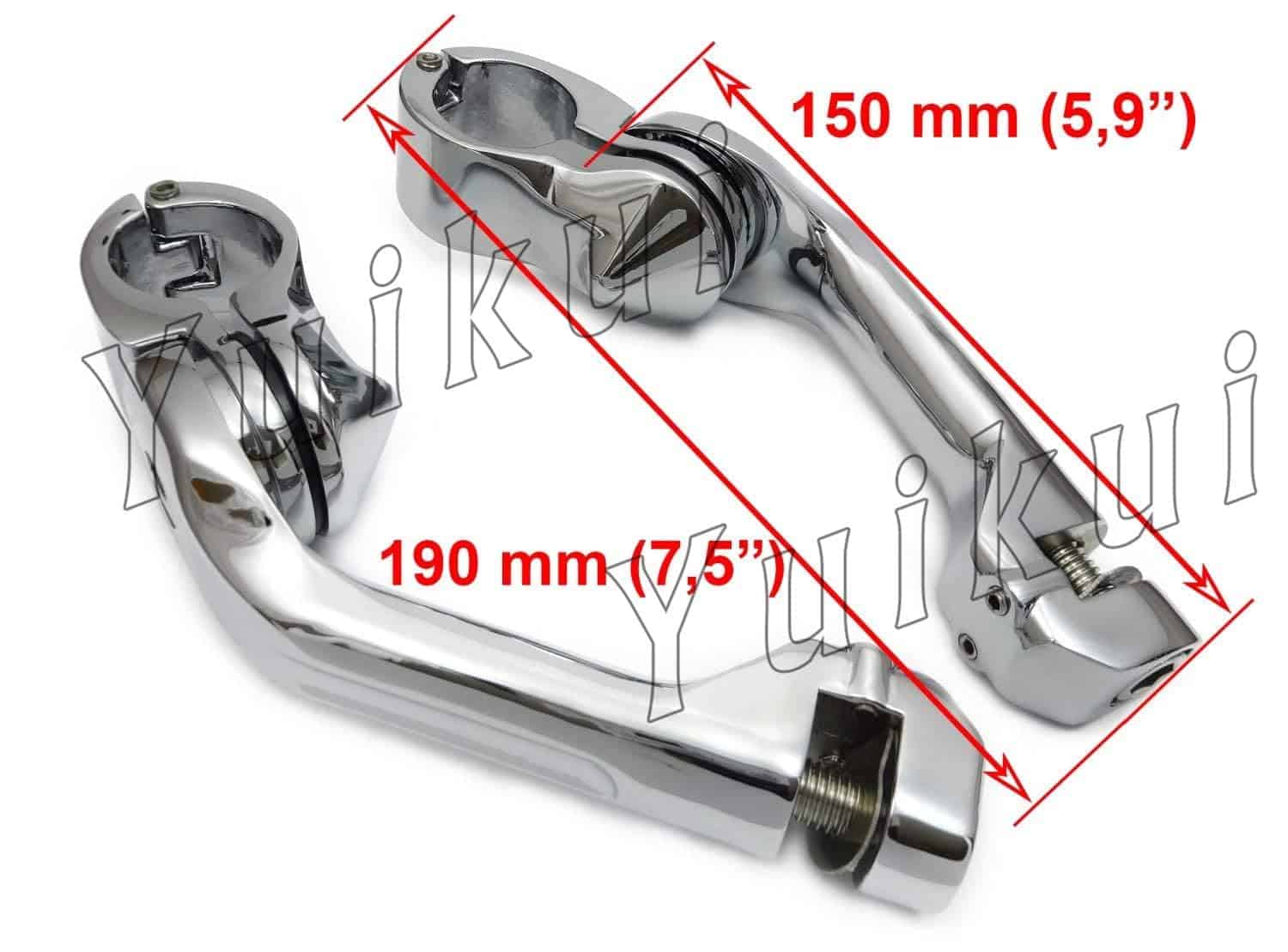 1" Rieles de carretera universales y protectores de motor - Imagen 7