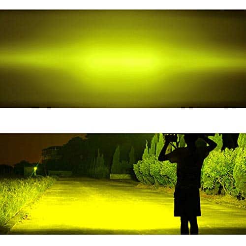 Barra de Luz LED AUXTINGS de 22 pulgadas 324W Amarillo - Imagen 8