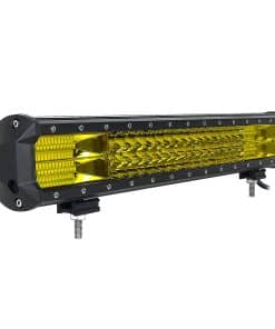 Barra de Luz LED AUXTINGS de 20 pulgadas 28W Amarillo Ámbar