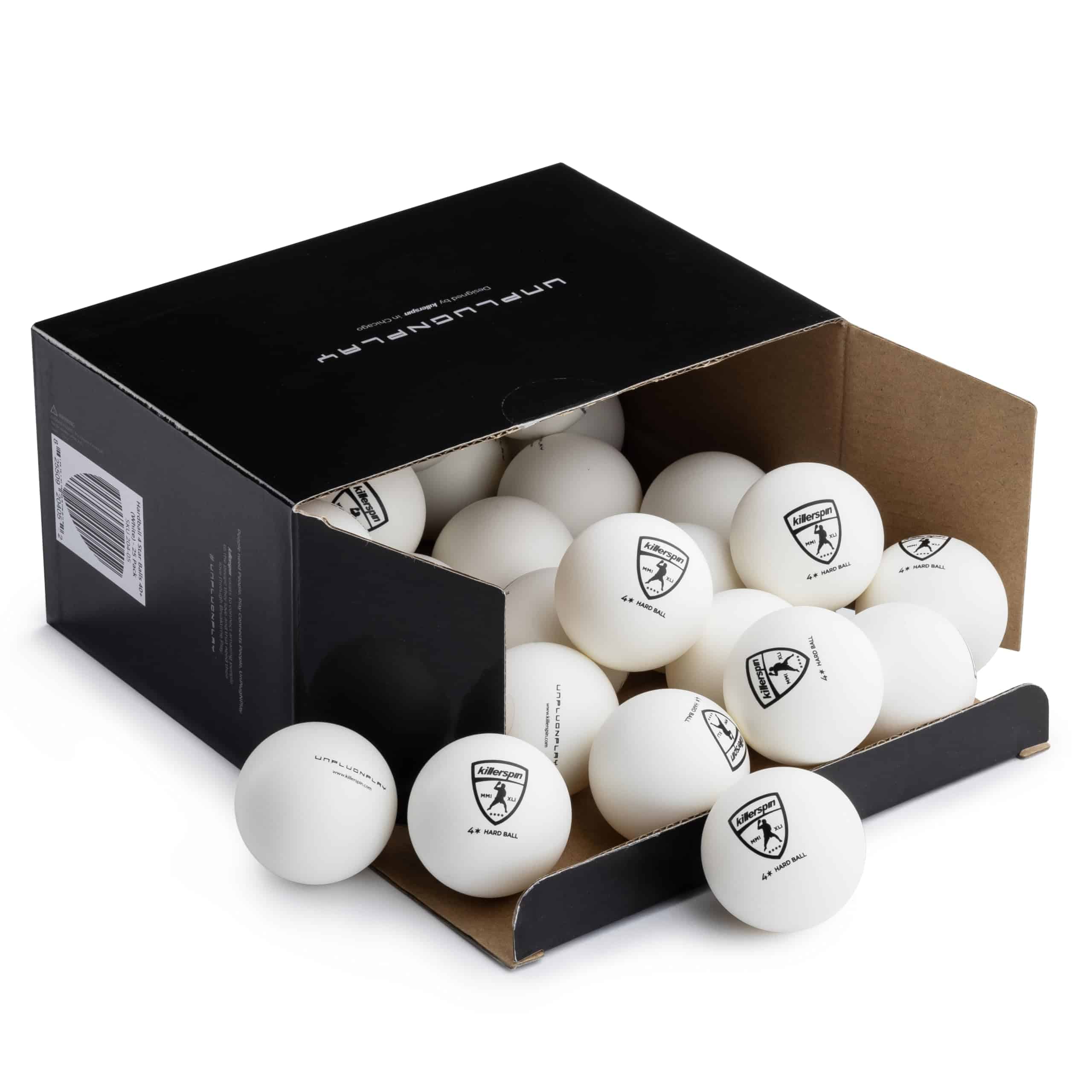 Pelotas de Ping Pong 4 Estrellas de Killerspin, Nueva Norma